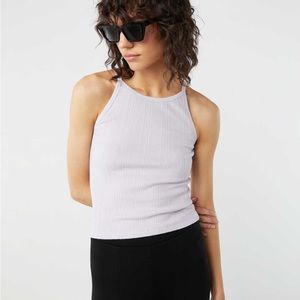 Oak and Fort High Neck Tank Top